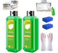 Powerful Multifunctional Concentrated Cleansing Lotion - Heavy Duty Degreaser for Kitchen & Bathroom, Effectively Removes Stubborn Oil Stains, All-Purpose Household Cleaner (2Set)