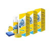 Powerful & Multipurpose Car Interior Foam Cleaner, All-Purpose Rinse-Free Foam Cleaner Spray, Deep Penetration Rich Foaming Stain Remover for Car & Home (3PC)