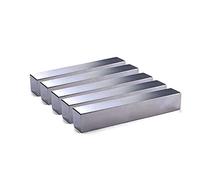 Powerful Neodymium Bar Magnets, Rare Earth Magnets Rectangular Magnets Metal Neodymium Magnet - 50 x 10 x 10 mm, Pack of 5
