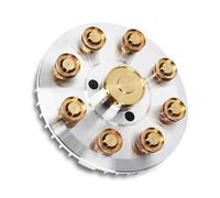 Powerful Nine Chamber Flame Cooker Household Stove Burners Assembly Burners Nozzle Stove Head Oven Accessories