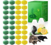 Powerful Outdoor Snake Repellent, Natural Snake Repellent with Long Lasting Protection for Garden, Lawn, Yard, Camping, Fishing, Safe for Kids and Pets, Waterproof, 36