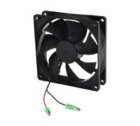 Powerful P-1011 DC12V 0.43A 9225 2-Wire Cooling Fan for GMG Crockett and for TREK for PRIME Wood Pellet Grills, Compact 9.8 x 9.8 x 2.8 cm ABS Replacement