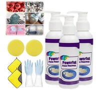 Powerful Paint Remover, Power Paste Stripper Stripper Spray, All-Purpose Powerful Paint Remover, Metal Surface Paint Stripper, Stain Paint Special Cleaning Supplies (3PC)