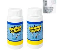 Powerful Pipe Dredging Agent, 2026 Powerful Sink Foaming Sink and Drain Cleaner Strong Limescale and Urine Stain, Multifunctional Toilet Unblocker Sink Unblocker for Kitchen Bathroom(2)
