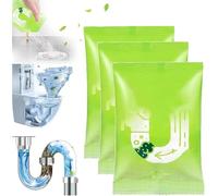 Powerful Pipeline Dredging Powder - 2026 Upgrade Powerful Sink And Drain Cleaner Powder, Drain Clog Remover Agent, Multi-Purpose Pipe Cleaner for Kitchen, Bathroom, Toilet (3 Pcs)