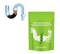 Powerful Pipeline Dredging Powder, Sink and Drain Cleaner Powder, 80g Pipe Unclogger Powde , Powerful Pipe Dredging Agent, Fast Foaming Drain Cleaner for Kitchen & Pipes