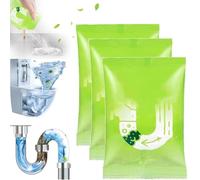 Powerful Pipeline Dredging Powder, Upgrade Powerful Sink and Drain Cleaner Powder, Multi-Purpose Pipe Cleaner, Easy Application Process, Ideal for Kitchen Pipes, Bathrooms (3pcs)