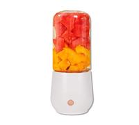 Powerful Plastic Portable Blender Lightweight Portable Juicer For Smoothies Ice Blending Juicing And Food Processing 500ml/17.5oz compact(Wei)