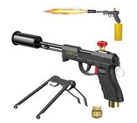 POWERFUL Propane Torch, 4500°, Adjustable Kitchen Cooking Torch with Safety Lock, Culinary Grill Torch for Charcoal Starter, BBQ, Sous Vide & Searing Steak, 700,000BTU