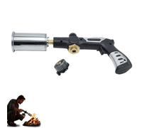 Powerful Propane Torch Gun with Adjustable Flame, 2026 New Flame Thrower Gun Professional Culinary Torch & Welding Kit Lighter and Campfire Starter for Cooking Outdoor BBQ Charcoal Igniting
