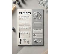 Powerful Recipes Planner for Meal Prepping, Cooking Success, and Flavorful Dishes