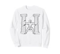 Powerful Samson Hero - Kids Faith Coloring Bible Story Art Sweatshirt