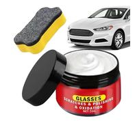 Powerful Scratch Remover, Glass Deep Cleaning Compound, 50g Buffing Oxidation Paste, Mirror Window Stain Solution, Auto Functional Tool, Detailing Compound for Vehicle, Truck, SUV