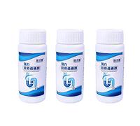 Powerful Sink and Drain Cleaner, Magic Bubble Bombs Fast Foaming Pipe Cleaner Deodorat Powder Dredge Agent for Kitchen Toilet Pipeline Dredging Quick Cleaning (3PCS)