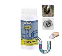 Powerful Sink &Drain Cleaner, Sink and Drain Cleaner Powder, Plug Unblocker, Wild Pipe Cleaners, Pipe Dredge Deodorant - Blockage Cleaner & Clog Remover for Kitchen Bathroom Toilet Shower