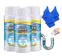Powerful Sink & Drain Cleaner, Sink And Drain Cleaner Powder, Powerful Pipe Dredging Agent, Wild Pipe Cleaner, Foam Toilet Cleaner For Toilet Kitchen Bathroom Shower (3PC)