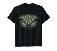 Powerful Snake Blue Eyes Reptile Wildlife Predator Portrait Value Graphic T-Shirt
