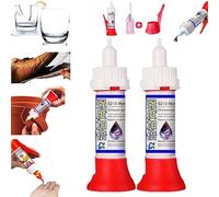 Powerful Solder Multi-Material Repair Adhesive, Multifunctional Welding High-Strength Oily Glue, Super Strong Repair Adhesive, Waterproof Repair Glue for Plastic Ceramic Metal Glass Shoe (2PCS)