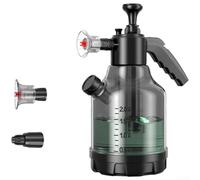 Powerful spray, rich foam generation, efficient dirt removal, quick car wash, easy operation(Black-gray)