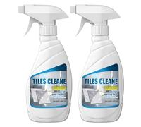 Powerful Tile Cleaner,Natural Stone Stain Remover Cleaner,Bathroom Tile Grout Cleaner,Multi-Purpose Ceramic Floor Tile Grout Cleaner,Ceramic Tile Cleaner,Multifunctional Floor Cleaner Liquid,2PC