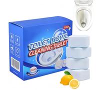 Powerful Toilet Bowl Cleaner Tablets, 12 Pack Tablet Toilets Freshener Strong Toilets Cleaning for Stains, Descaling & Deodorizing Toilet Cleaning Blocks. (1Piece)