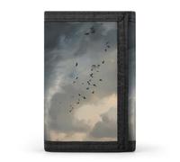Powerful Tornado Slim Trifold Wallet for Men ID Window
