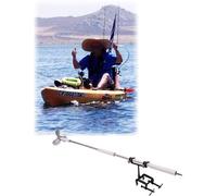 Powerful Trolling Motor for Fishing Boats & Kayaks, Clamp & Mount Included, Handheld Drill Propeller, Steerable Transom-Mounted Engine, Ideal for Jon Boats (Small)