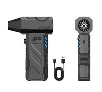 Powerful USB Rechargeable Turbo Blower with 130000RPM Brushless Motor for Efficient Dust Removal