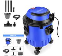 Draper 20515 Wet & Dry Vacuum with Stainless Steel Tank 20L (240V)