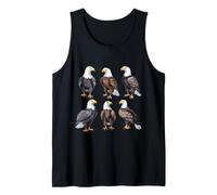 Powerful White Headed Bird of Prey Art Design Tank Top