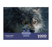Powerful WolfAstonishing 1000-Piece Jigsaw Puzzles for Adults Indomitable Wolf A Pantheon of Impossible, Hard, Difficult Challenging Puzzle Games for All Genders - A Unifying Challenge for Adults And