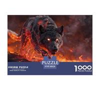 Powerful WolfAstounding 1000-Piece Jigsaw Puzzles for Adults Indomitable Wolf A Grand Collection of Impossible, Hard, Difficult Challenging Puzzle Educational Games for All - A Daunting Yet Rewarding