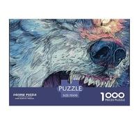 Powerful WolfAstounding 1000-Piece Jigsaw Puzzles for Adults Indomitable Wolf A Grand Collection of Impossible, Hard, Difficult Challenging Puzzle Educational Games for All - A Daunting Yet Rewarding