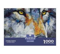 Powerful WolfAstounding 1000-Piece Jigsaw Puzzles for Adults Indomitable Wolf A Grand Collection of Impossible, Hard, Difficult Challenging Puzzle Educational Games for All - A Daunting Yet Rewarding
