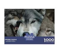 Powerful WolfAstounding 1000-Piece Jigsaw Puzzles for Adults Indomitable Wolf A Grand Collection of Impossible, Hard, Difficult Challenging Puzzle Educational Games for All - A Daunting Yet Rewarding