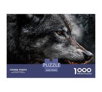 Powerful WolfAstounding 1000-Piece Jigsaw Puzzles for Adults Indomitable Wolf A Grand Collection of Impossible, Hard, Difficult Challenging Puzzle Educational Games for All - A Daunting Yet Rewarding