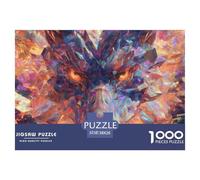 Powerful WolfDeluxe Jigsaw Puzzles for Adults Indomitable Wolf Featuring 1000 Intricate And Challenging Educational Puzzle Pieces - Crafted to Be An Exceptional Gift Jigsaw Puzzles for Adults And Youn