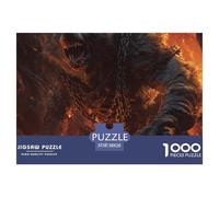 Powerful WolfDynamic Jigsaw Puzzles for Adults Indomitable Wolf Offering 1000 Advanced And Challenging Puzzle Games Designed for Both Women And Men - These High-Engagement Jigsaw Puzzles Are Perfect F