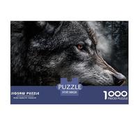 Powerful WolfFormidable 1000-Piece Jigsaw Puzzles for Adults Indomitable Wolf An Odyssey of Impossible, Hard, And Difficult Challenging Puzzle Educational Games - The Ultimate Gift for Dedicated Adult