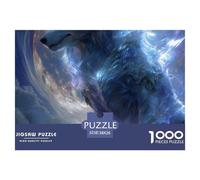 Powerful WolfFormidable 1000-Piece Jigsaw Puzzles for Adults Indomitable Wolf An Odyssey of Impossible, Hard, And Difficult Challenging Puzzle Educational Games - The Ultimate Gift for Dedicated Adult