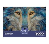 Powerful WolfFormidable 1000-Piece Jigsaw Puzzles for Adults Indomitable Wolf An Odyssey of Impossible, Hard, And Difficult Challenging Puzzle Educational Games - The Ultimate Gift for Dedicated Adult