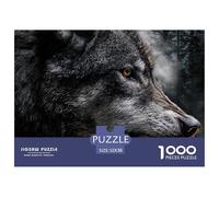 Powerful WolfGigantic 1000-Piece Jigsaw Puzzles for Adults Indomitable Wolf An Arsenal of 1000 Ruthlessly Difficult Challenging Puzzle Game Pieces - Engineered to Be A Trophy Gift Jigsaw Puzzles for A