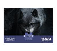 Powerful WolfHerculean Jigsaw Puzzles for Adults Indomitable Wolf A 1000-Piece (Advanced) Epic of Impossible, Hard, And Difficult Challenging Puzzle Games - The Supreme Gift for Puzzle-Loving Adults A