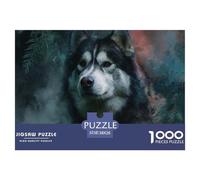 Powerful WolfHerculean Jigsaw Puzzles for Adults Indomitable Wolf A 1000-Piece (Advanced) Epic of Impossible, Hard, And Difficult Challenging Puzzle Games - The Supreme Gift for Puzzle-Loving Adults A