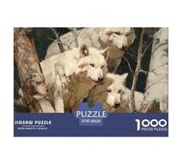 Powerful WolfMaster-Level Jigsaw Puzzles for Adults Indomitable Wolf Embark on A 1000-Piece Advanced And Challenging Puzzle Games Journey - Positioned As The Ultimate Gift Jigsaw Puzzles for Adults An