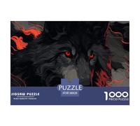 Powerful WolfMaster-Level Jigsaw Puzzles for Adults Indomitable Wolf Embark on A 1000-Piece Advanced And Challenging Puzzle Games Journey - Positioned As The Ultimate Gift Jigsaw Puzzles for Adults An
