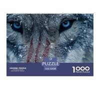 Powerful WolfMaster-Level Jigsaw Puzzles for Adults Indomitable Wolf Embark on A 1000-Piece Advanced And Challenging Puzzle Games Journey - Positioned As The Ultimate Gift Jigsaw Puzzles for Adults An