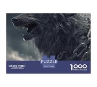 Powerful WolfMaster-Level Jigsaw Puzzles for Adults Indomitable Wolf Embark on A 1000-Piece Advanced And Challenging Puzzle Games Journey - Positioned As The Ultimate Gift Jigsaw Puzzles for Adults An