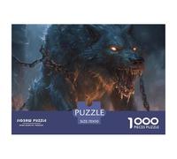Powerful WolfMaster-Level Jigsaw Puzzles for Adults Indomitable Wolf Embark on A 1000-Piece Advanced And Challenging Puzzle Games Journey - Positioned As The Ultimate Gift Jigsaw Puzzles for Adults An