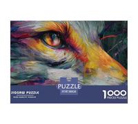 Powerful WolfOverwhelming 1000-Piece Jigsaw Puzzles for Adults Indomitable Wolf A Crusade Through Impossible, Hard, And Difficult Challenging Puzzle Games - The Most Prestigious Gift for Adult And Tee